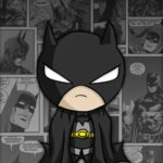 Comics Batman iPhone 16 Pro Skin Wrap - Imagen 4