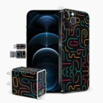 Vinilo Line Art para iPhone 16 Pro - Imagen 4