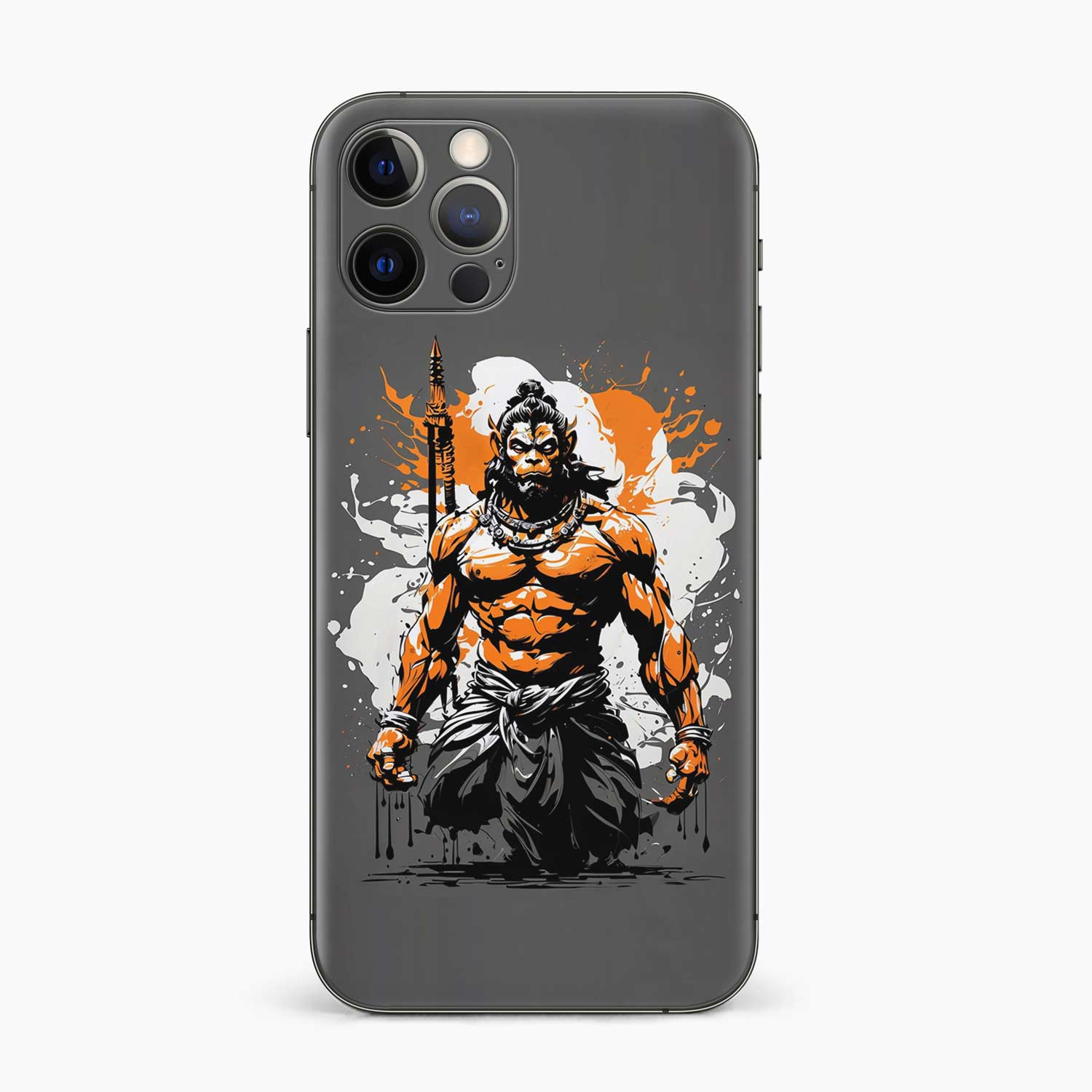 lord-hanuman_iphone-16-pro_skin-wrap-front-view Vinilo Lord Hanuman para iPhone 16 Pro - Imagen 1